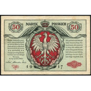 50 marek 1916 jenerał, seria A