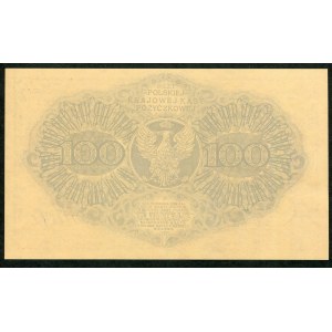 100 marek 1919 - AH -, odbitka na 60-lecie Polskiego banknotu