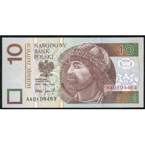 10 złotych 1994 – AA -