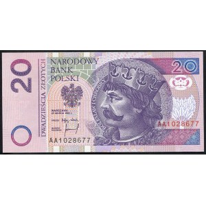 20 złotych 1994 – AA -