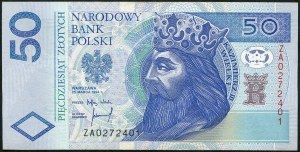 50 złotych 1994 – ZA - seria zastępcza