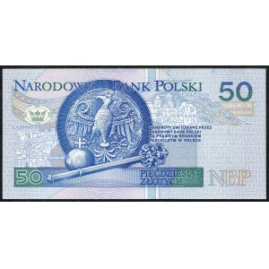 50 złotych 1994 – YB - seria zastępcza