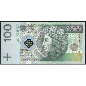 100 złotych 1994 – AA -