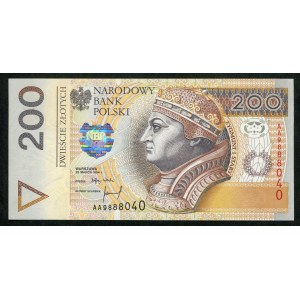 200 złotych 1994 – AA -