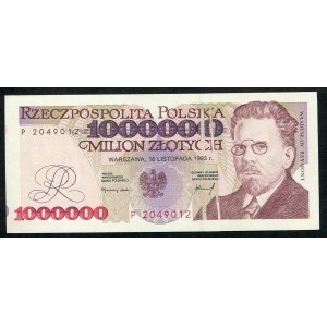 1000000 złotych 1993 – P - destrukt