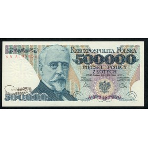 500000 złotych 1990 – AB -