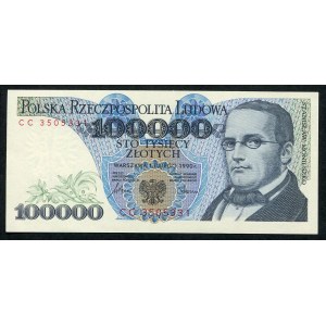 100000 złotych 1990 – CC -