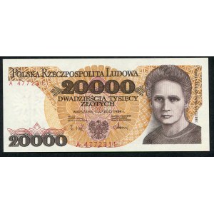 20000 złotych 1989 – A -