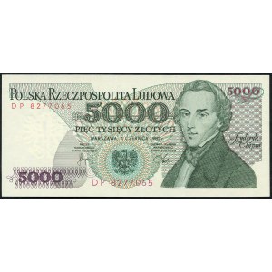 5000 złotych 1982 – DP -