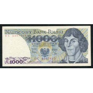 1000 złotych 1982 – DC -