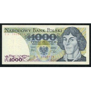 1000 złotych 1982 – EA -