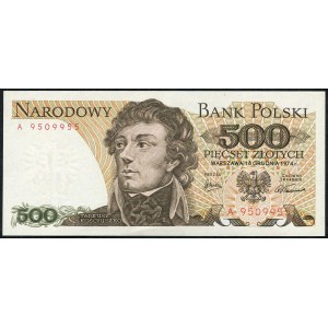 500 złotych 1974 – A -