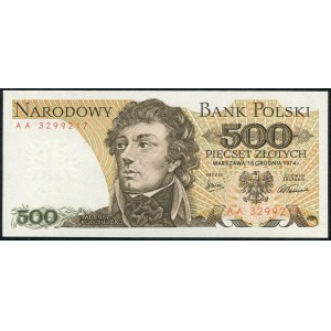 500 złotych 1974 – AA -