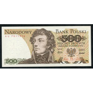500 złotych 1976 – AU -