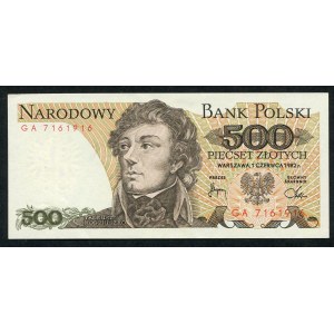 500 złotych 1982 – GA -