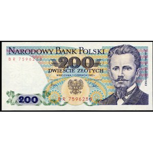 200 złotych 1982 – BR - pierwsza seria rocznika