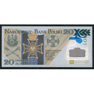 20 złotych, 2014, 100. rocznica Legionów Polskich