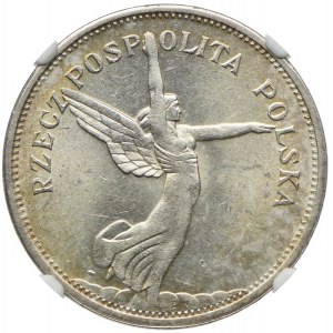 5 złotych 1931 Nike, Warszawa, NGC MS62