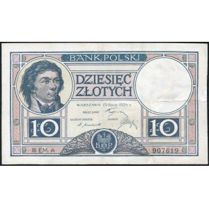 10 złotych 1924 III EM. A