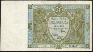 20 złotych 1926 ser. AV.