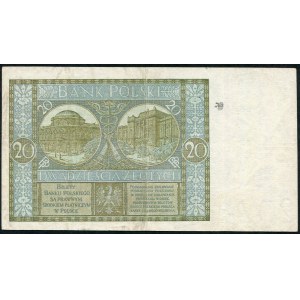 20 złotych 1926 ser. AV.