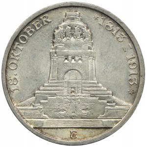 Niemcy, Saksonia, 3 marki 1913 E/Muldenhütten