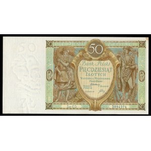 50 złotych 1929 ser. ED.