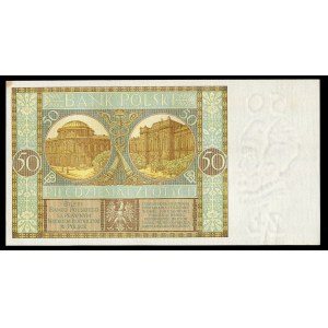 50 złotych 1929 ser. ED.