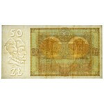 50 złotych 1929 ser. CU.