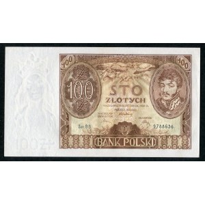 100 złotych 1934 ser. BB.