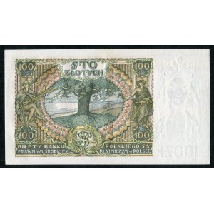 100 złotych 1934 ser. BB.