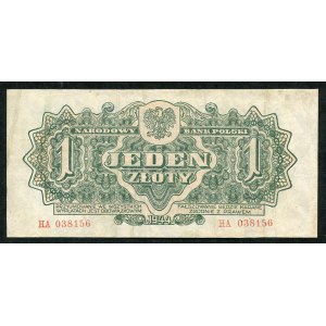 1 złoty 1944 ...owym - HA -