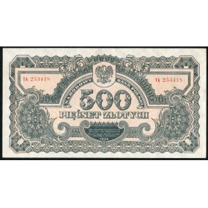 500 złotych 1944 ...owym - TA -