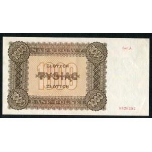 1000 złotych 1945 ser. A