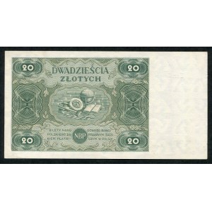 20 złotych 1947 ser. C