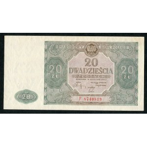 20 złotych 1946 - F -