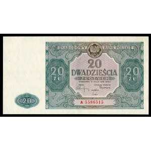 20 złotych 1946 - A -