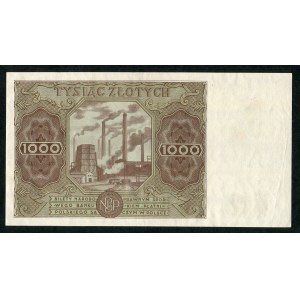 1000 złotych 1947 ser. D