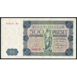 500 złotych 1947 seria M2
