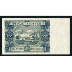 500 złotych 1947 seria M2