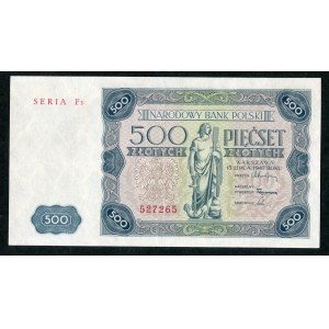 500 złotych 1947 seria F3