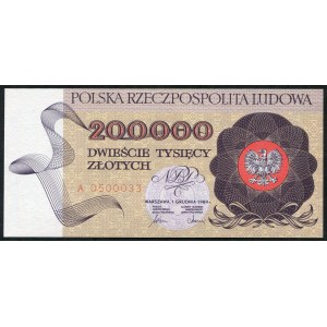 200000 złotych 1989 - A -