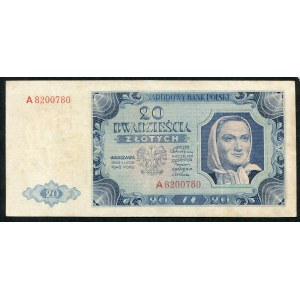 20 złotych 1948 - A -
