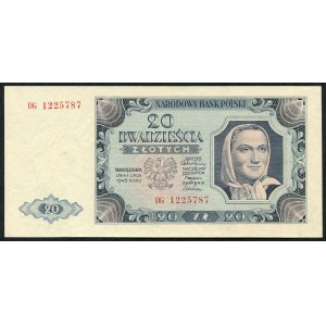 20 złotych 1948 - DG -