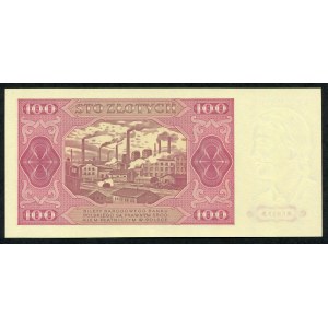 100 złotych 1948 - KR -