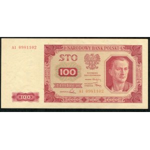 100 złotych 1948 - AI -