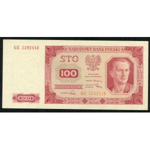 100 złotych 1948 - GE - bez ramki