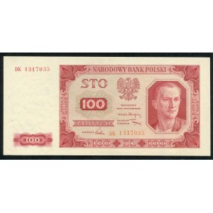 100 złotych 1948 - DK -
