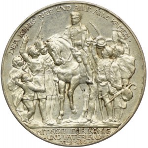 Niemcy, Prusy, 3 marki 1913, Berlin