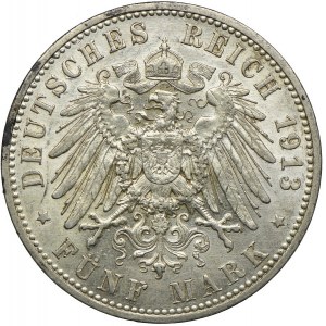Niemcy, Prusy, 5 marek 1913, A/Berlin